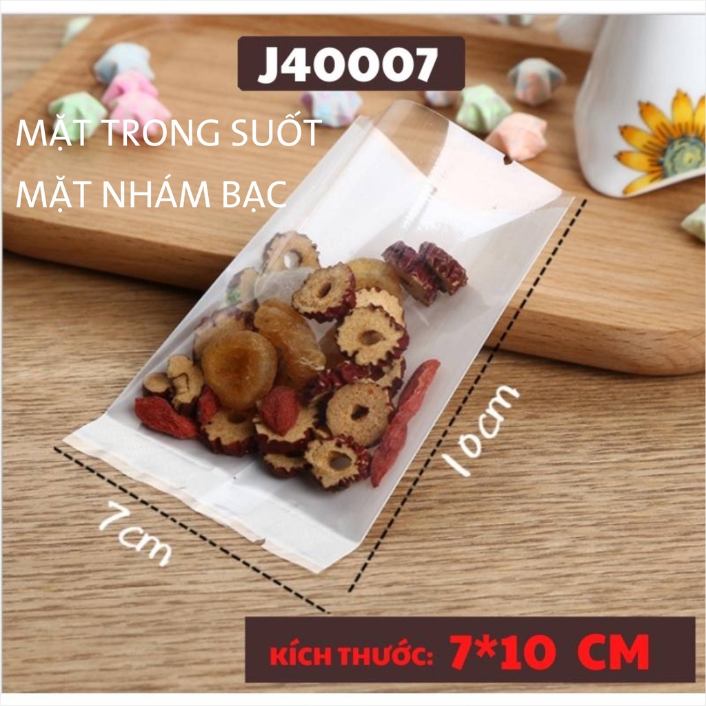 Túi Đựng Bánh Quy Dập Nhiệt Đựng Trà Thảo Dược Trong Suốt Nhiều Kích Cỡ 2021
