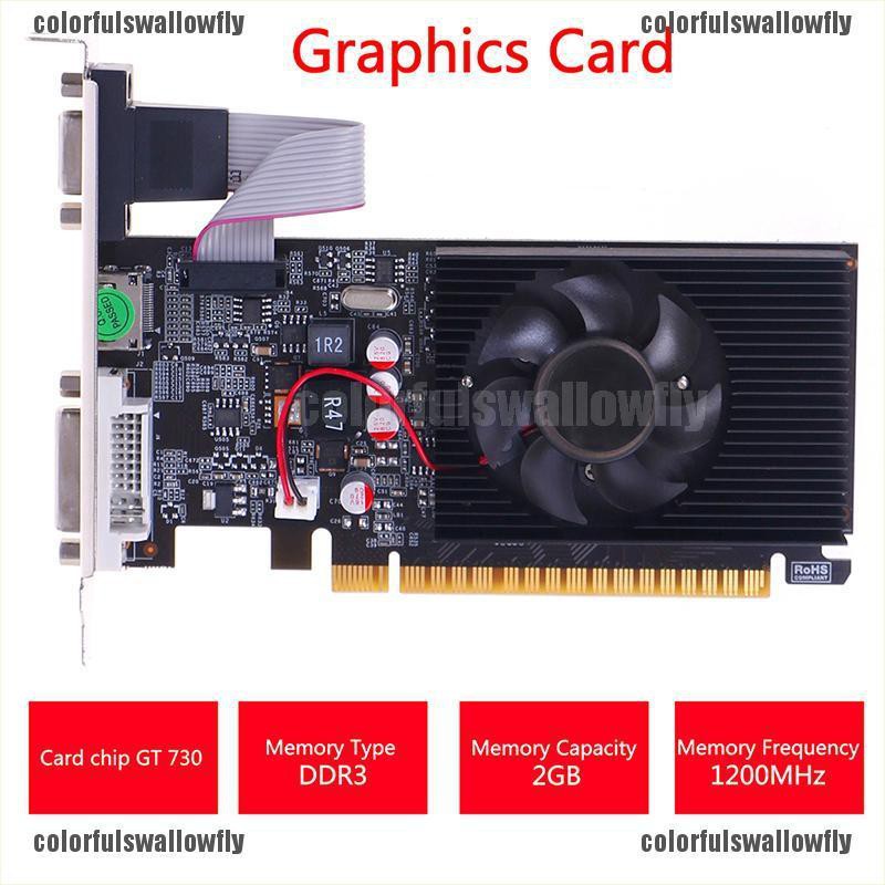 Card Đồ Họa Chơi Game Gt730 2g Ddr3 64bit