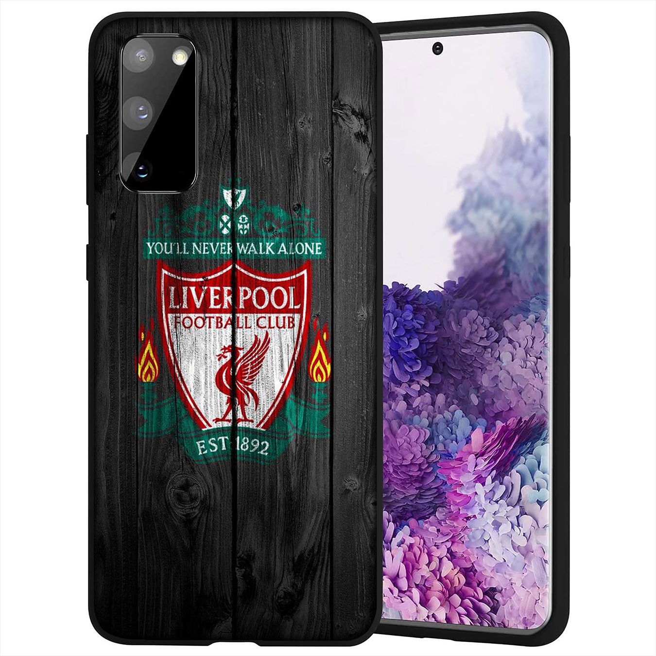 Samsung Galaxy S21 Ultra S8 Plus F62 M62 A2 A32 A52 A72 S21+ S8+ S21Plus Casing Soft Silicone Liverpool Football logo Phone Case