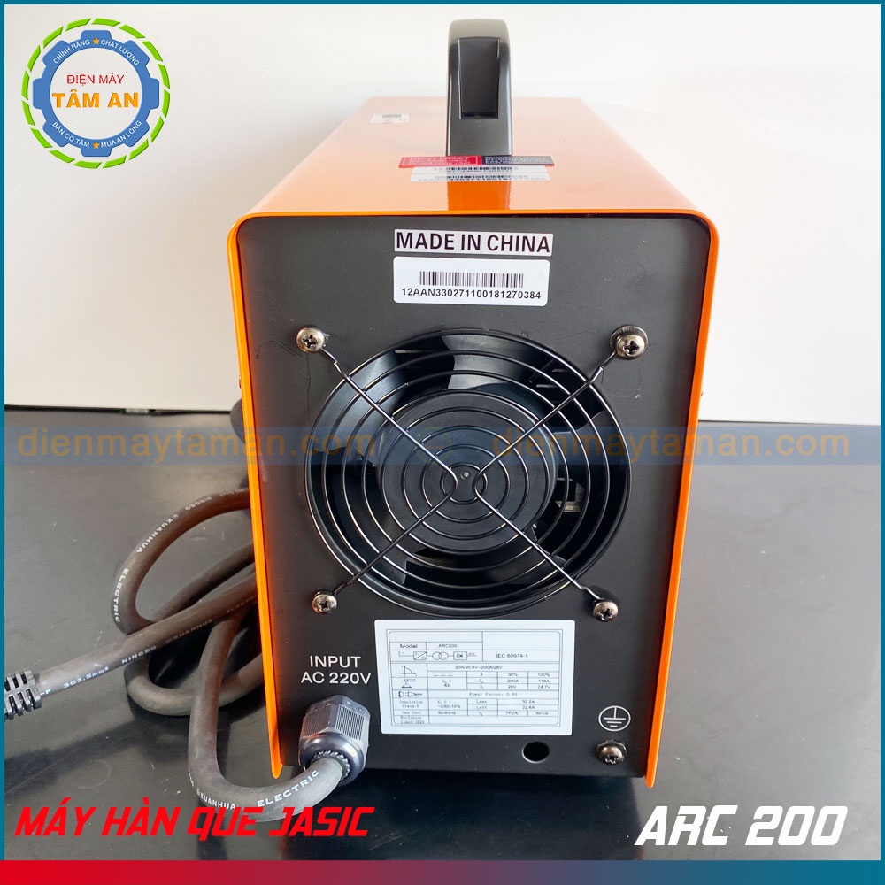 Máy hàn que Jasic ARC200 R04 | Đủ thuế VAT