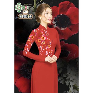 Vải áo dài 3D