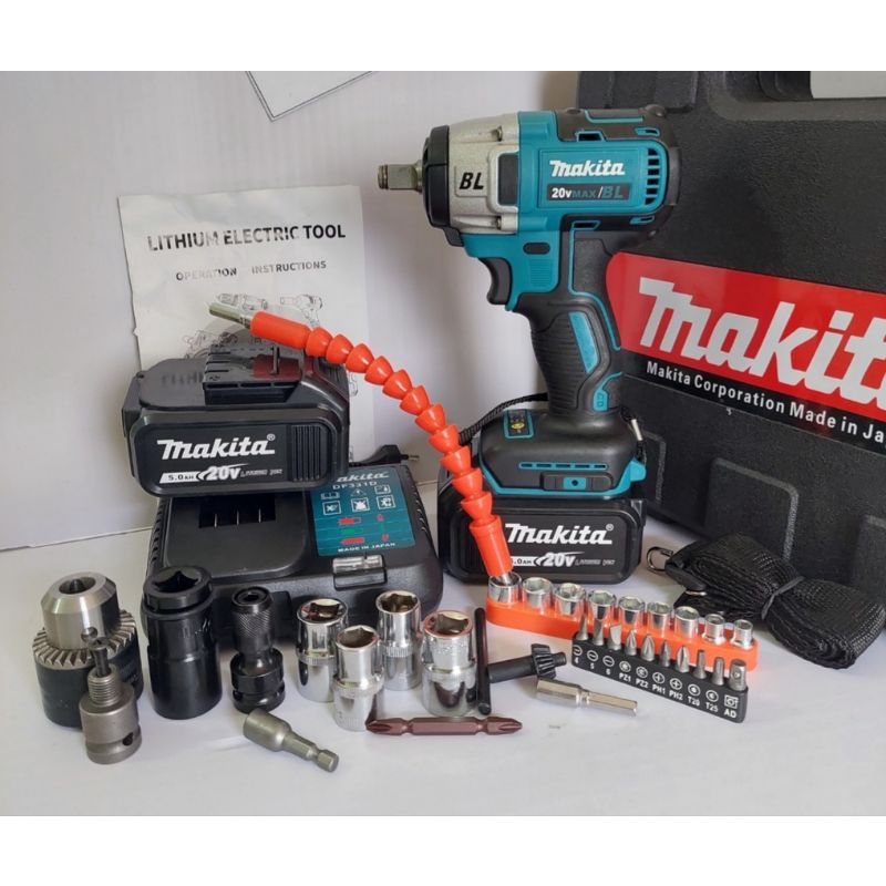 Máy Siết Bulong Makita 20V Động Cơ Không Chổi Than Hàng Cao Cấp