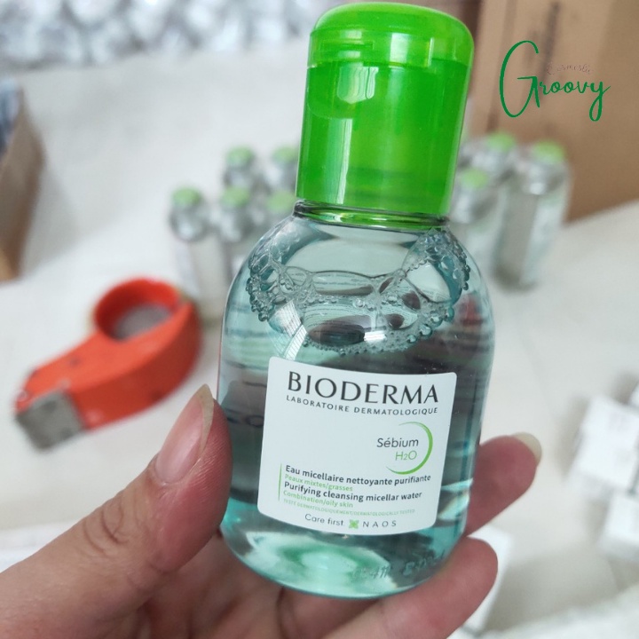 Nước Tẩy Trang Bioderma H2O 500ml Créaline Hồng, Sébium Xanh [BẢN NỘI ĐỊA PHÁP] | BigBuy360 - bigbuy360.vn