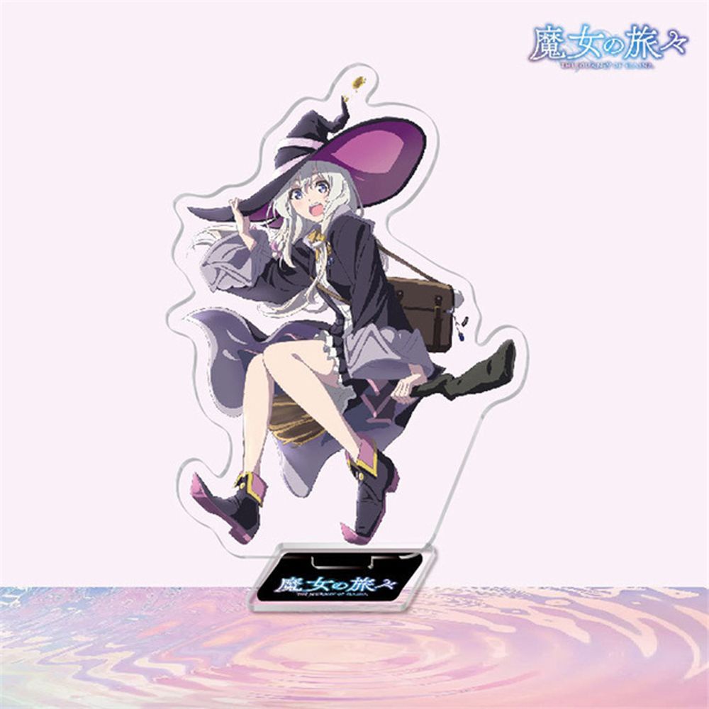 Mô hình nhân vật phù thủy anime bằng acrylic độc đáo dùng để bàn trang trí