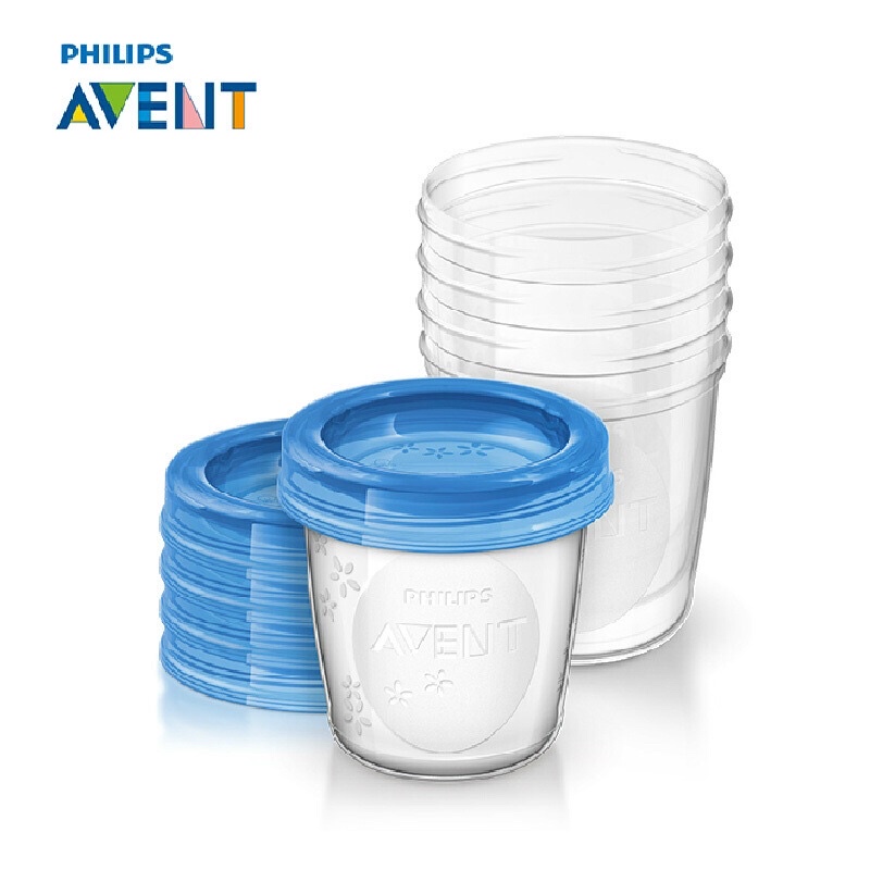 Cốc trữ sữa Avent 180ml, 240ml