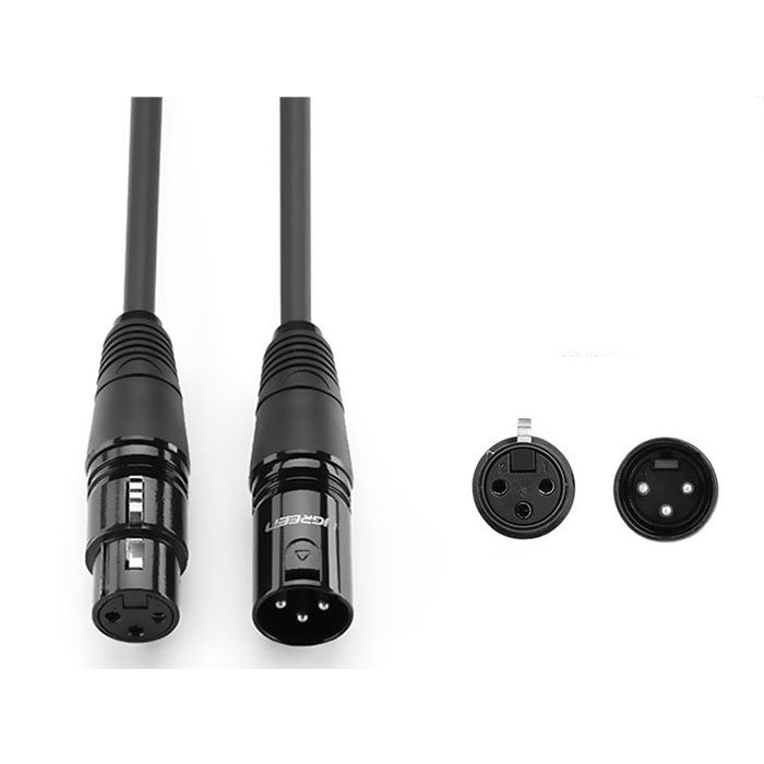 [Mã ELHACE giảm 4% đơn 300K] Cáp nối dài MICROPHONE XLR dài 15M Cao Cấp UGREEN 20716 Chính Hãng