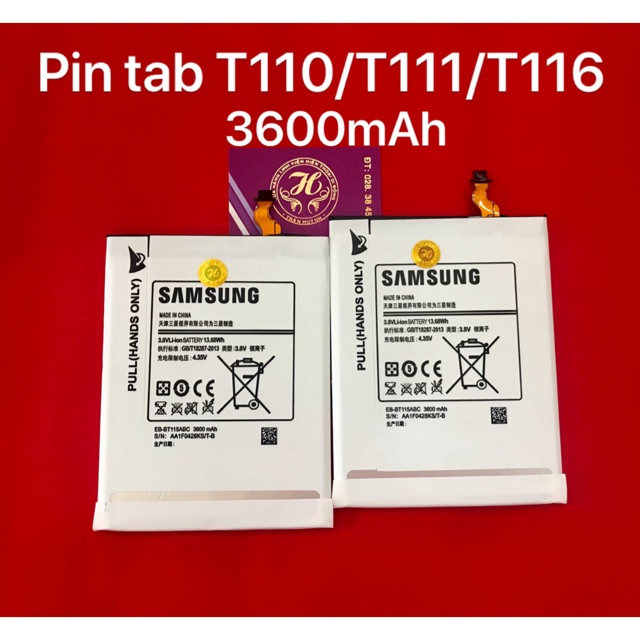 Pin galaxy Tab 3 Lite(T110-T111-T113-T116)zin