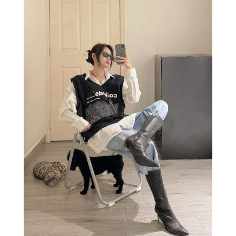 Áo gile CND ( phối kèm) | BigBuy360 - bigbuy360.vn