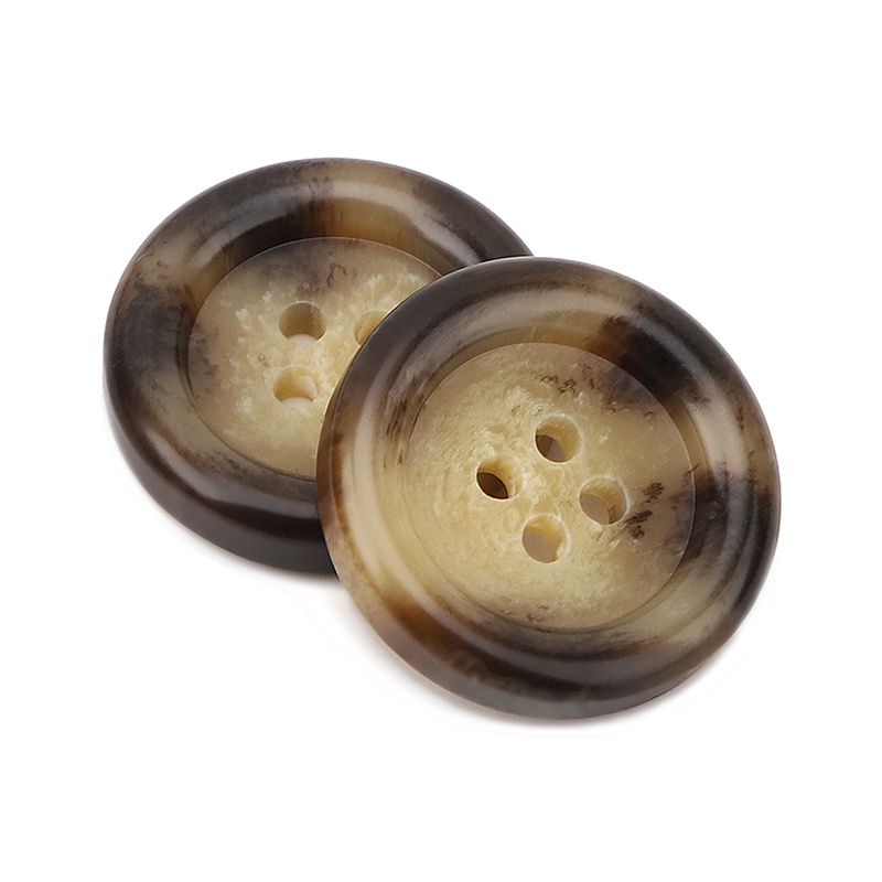 Bộ 6 nút bằng nhựa 4 lỗ kích thước 25mm