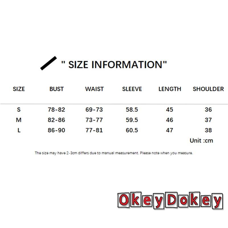 Áo croptop tay dài cổ chữ v in chữ thời trang cho nữ