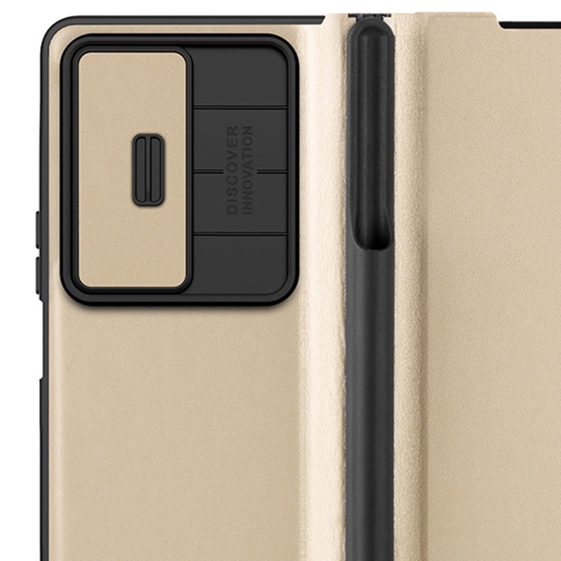 Bao Da Điện Thoại NILLKIN Thân Thiện Với Da Cho GalaxyZFold4 5G