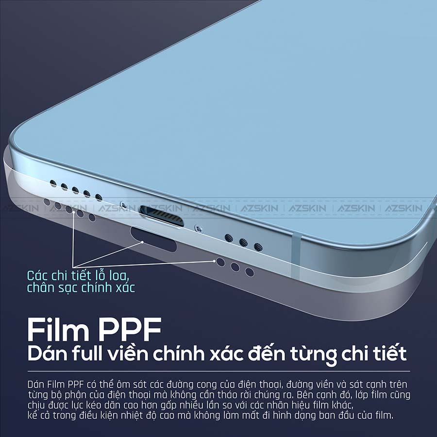 Dán Viền IPhone Film PPF Nhập Khẩu Cao Cấp, Dán Cho Mọi Dòng Từ IPhone X - 13 Pro Max | Cắt  Khuôn Sẵn, Đầy Đủ Phụ Kiện