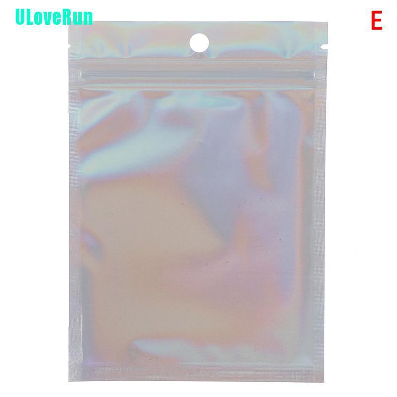 Set 10 Túi Nhôm Khóa Zip Đựng Trang Sức Đa Năng Tiện Dụng