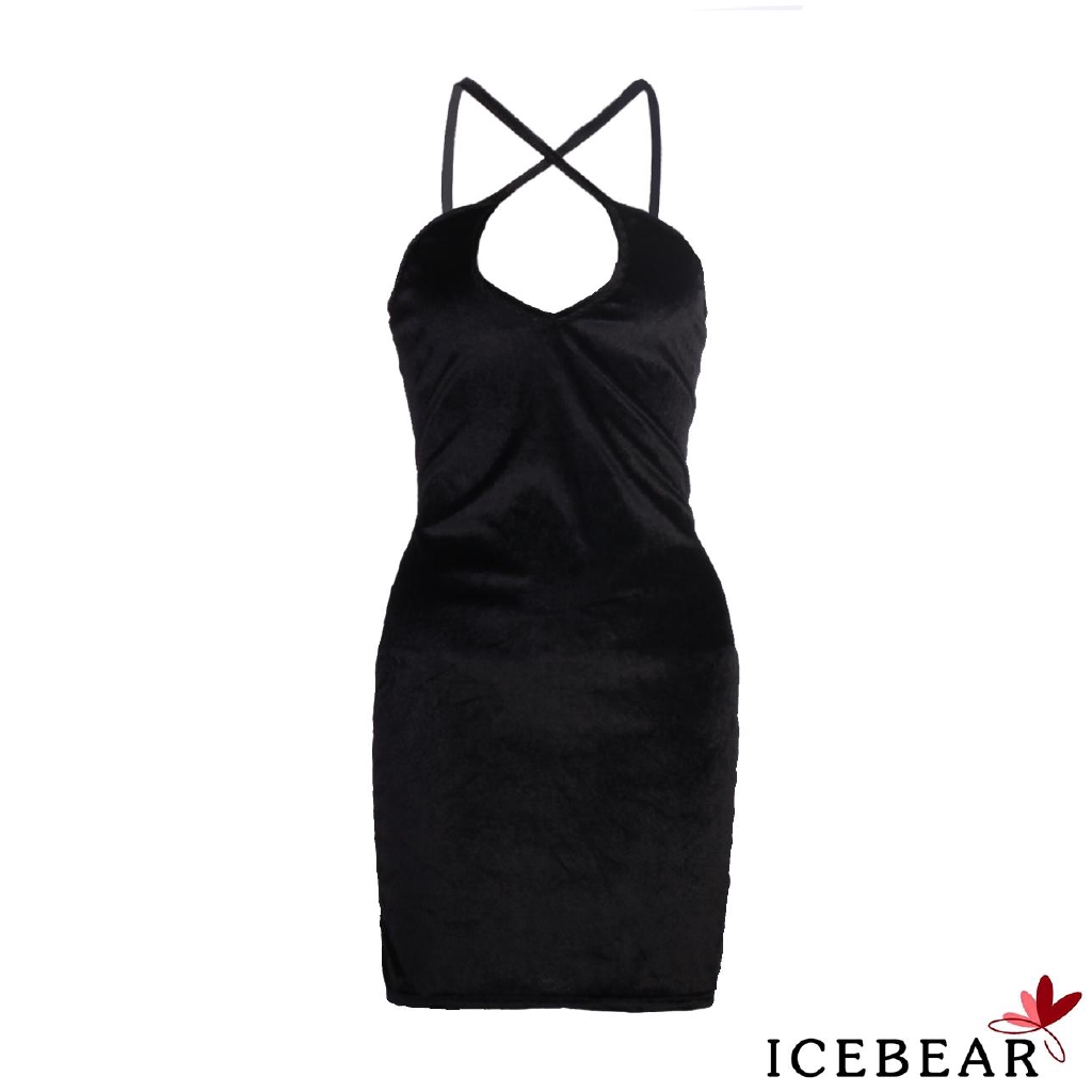 Đầm nữ ôm dáng phối dây đan sau lưng quyến rũ | BigBuy360 - bigbuy360.vn