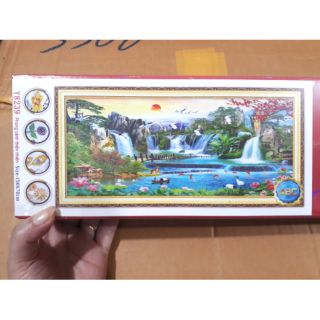 - TRANH ĐÍNH ĐÁ PHONG CẢNH  Y8239 (150X70) cm