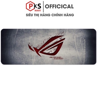 Lót Chuột, Pad Chuột Cỡ Lớn, Nhỏ 80x30x2mm, 210x260x2mm ASUS - ROG Bo Viền Chắc Chắn Đế Cao Su - PKSMART