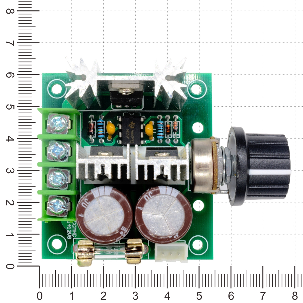 Mạch điều khiển tốc độ động cơ DC 10A 12V-40V 13khz PWM có thể điều chỉnh