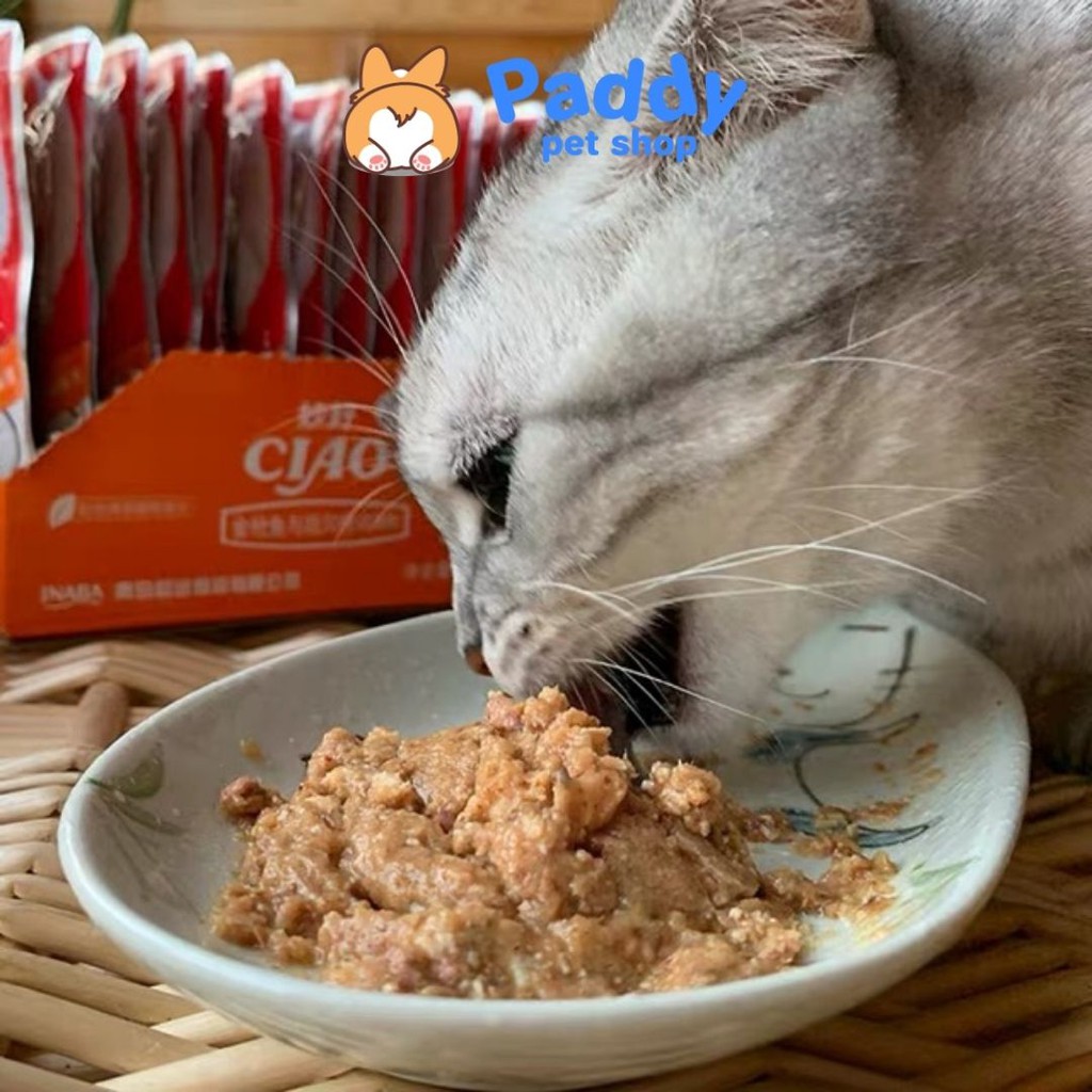 Pate Ciao 6 Vị Thơm Ngon Cho Mèo (Gói 60g)