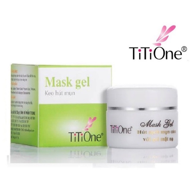 Gel hút lột mụn titione