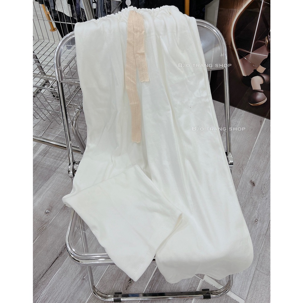 Quần Len Tăm Dáng Suông Siêu Hack Dáng Kiểu Dáng Hàn Quốc Chất Đẹp Form Dài