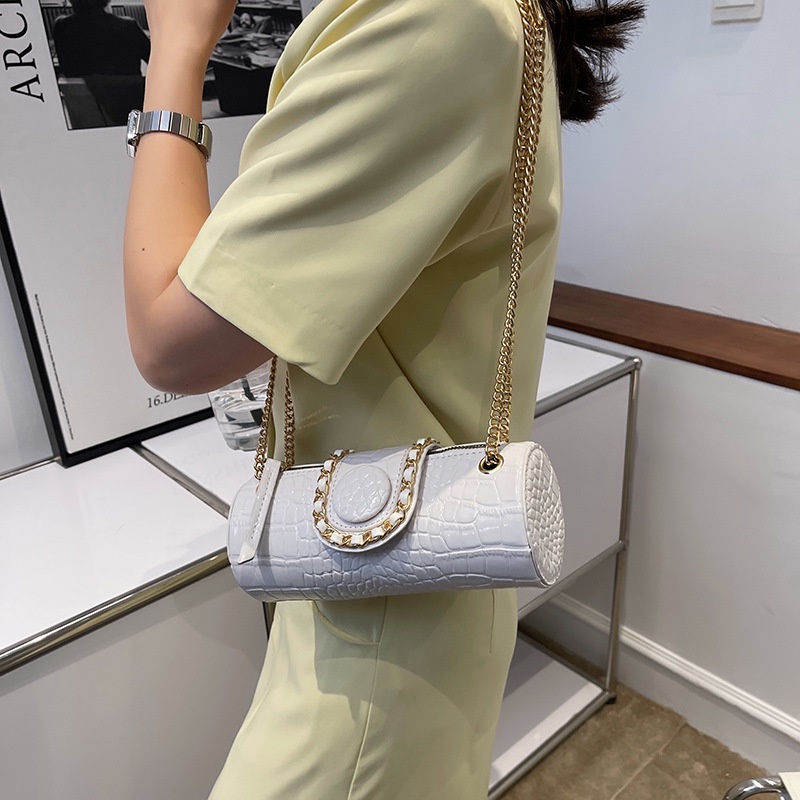 Túi Đeo Chéo Họa Tiết Da Cá Sấu Thời Trang Phương Tây Cho Nữ 2022