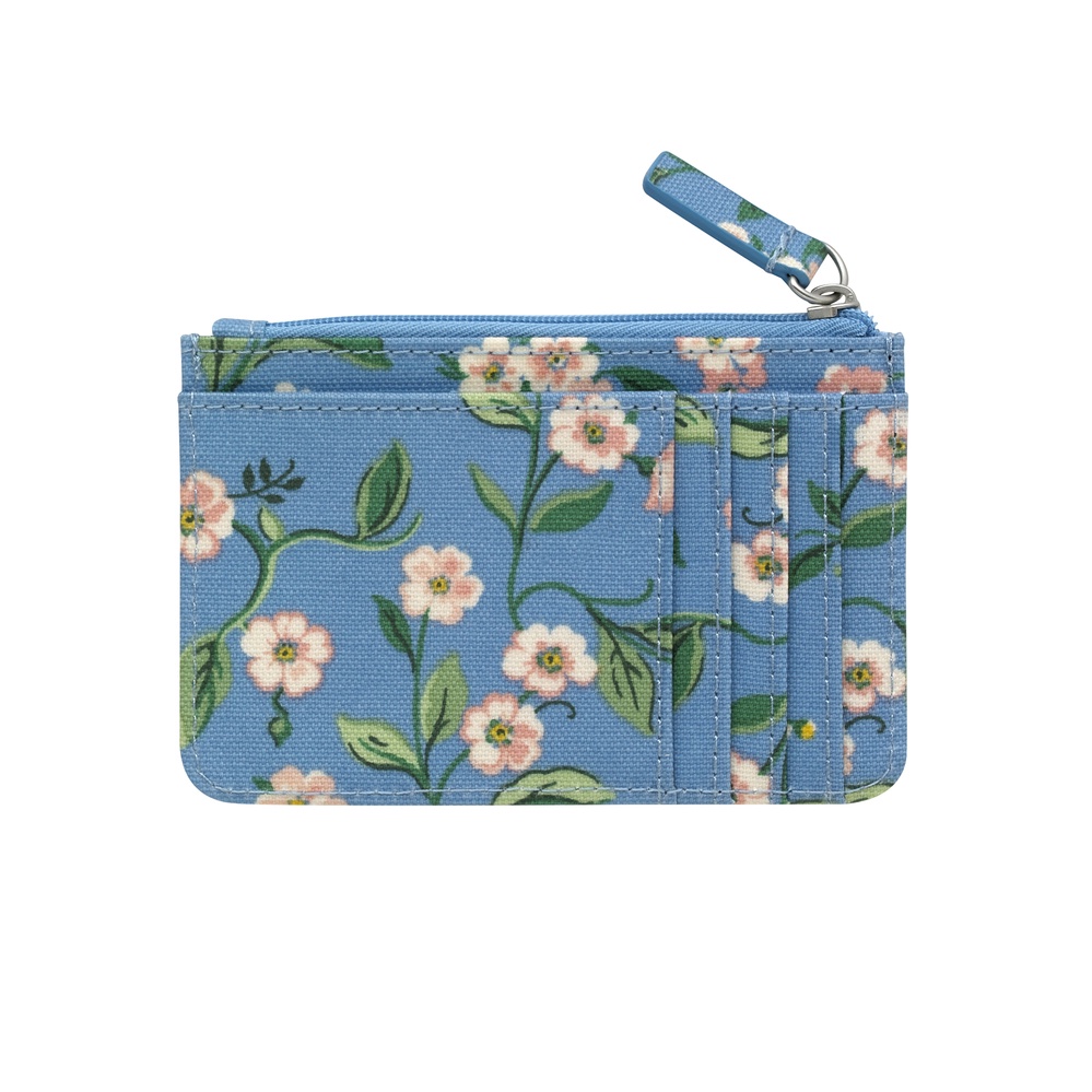 Cath Kidston - Ví cầm tay Small Card &amp; Coin Purse Forget Me Not - 1010039 - Mid Blue