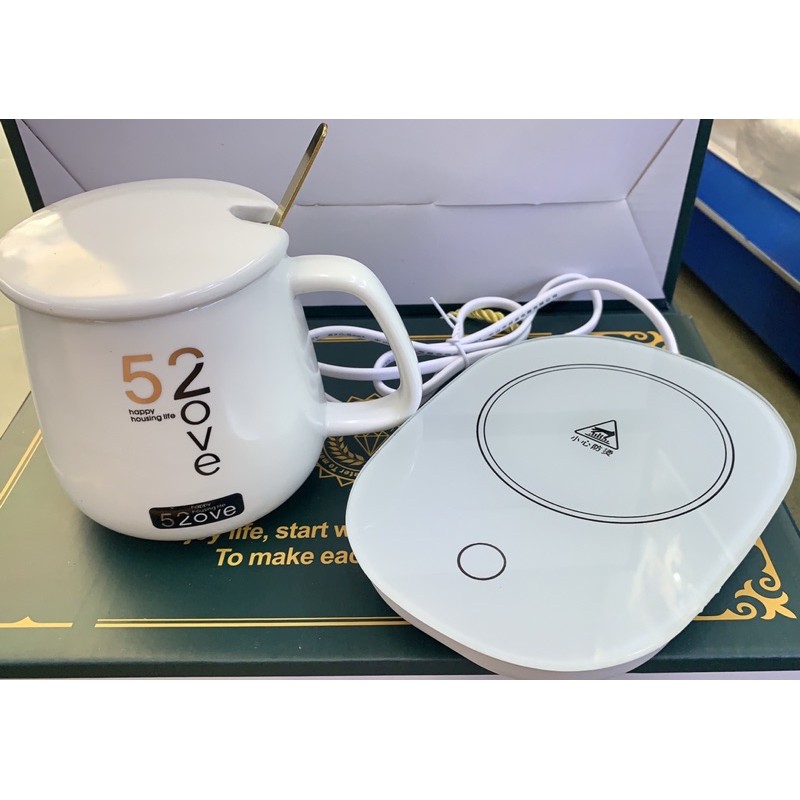 Ca hâm sữa/trà/cafe kèm đế điện