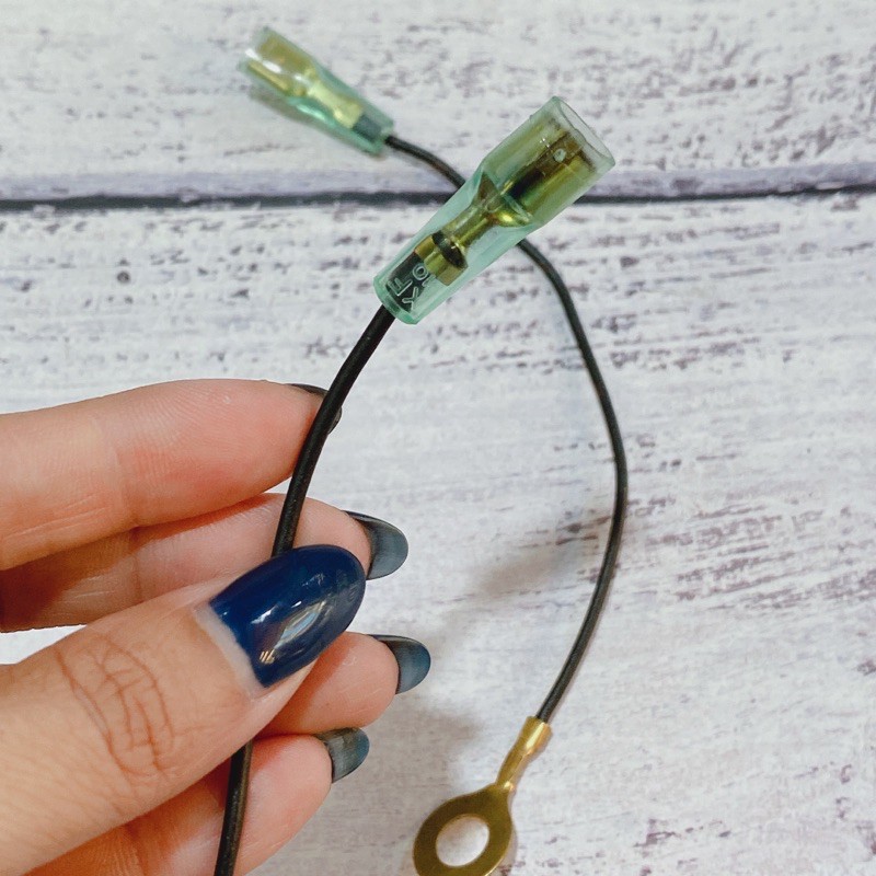 Dây gim còi, dây kèn kèm cao su sử dụng cho dòng xe Honda Yamaha