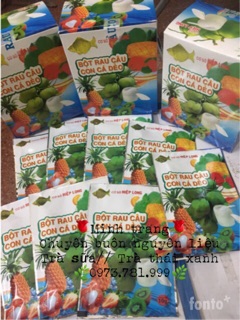 Bột rau câu con cá dẻo