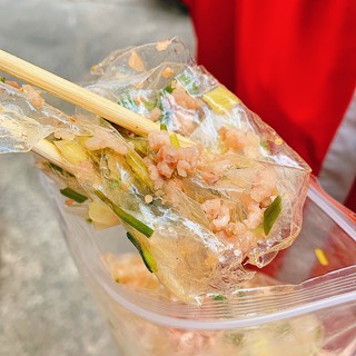 Bánh Dẻo Mỡ Hành Thịt Băm - BÁNH KHÔNG TRỘN SẴN