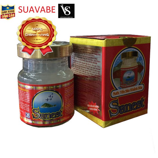 10 hũ nước yến sào Sanest không đường