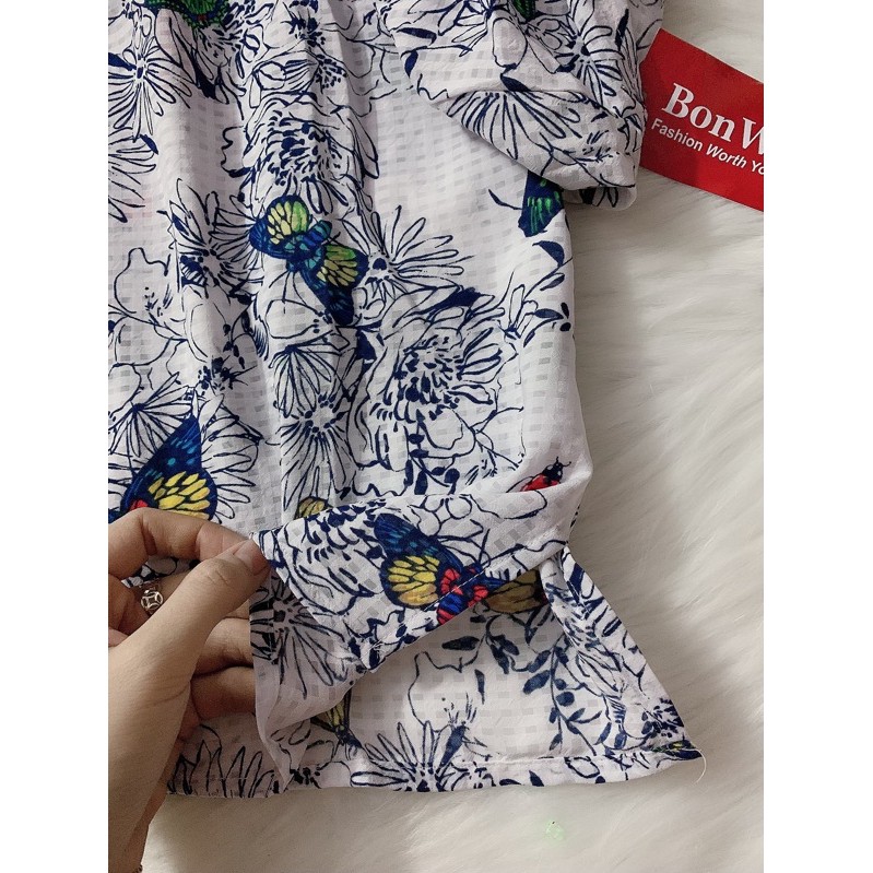 Áo sơ mi in 3D BonWorth xuất dư xịn (bigsize)
