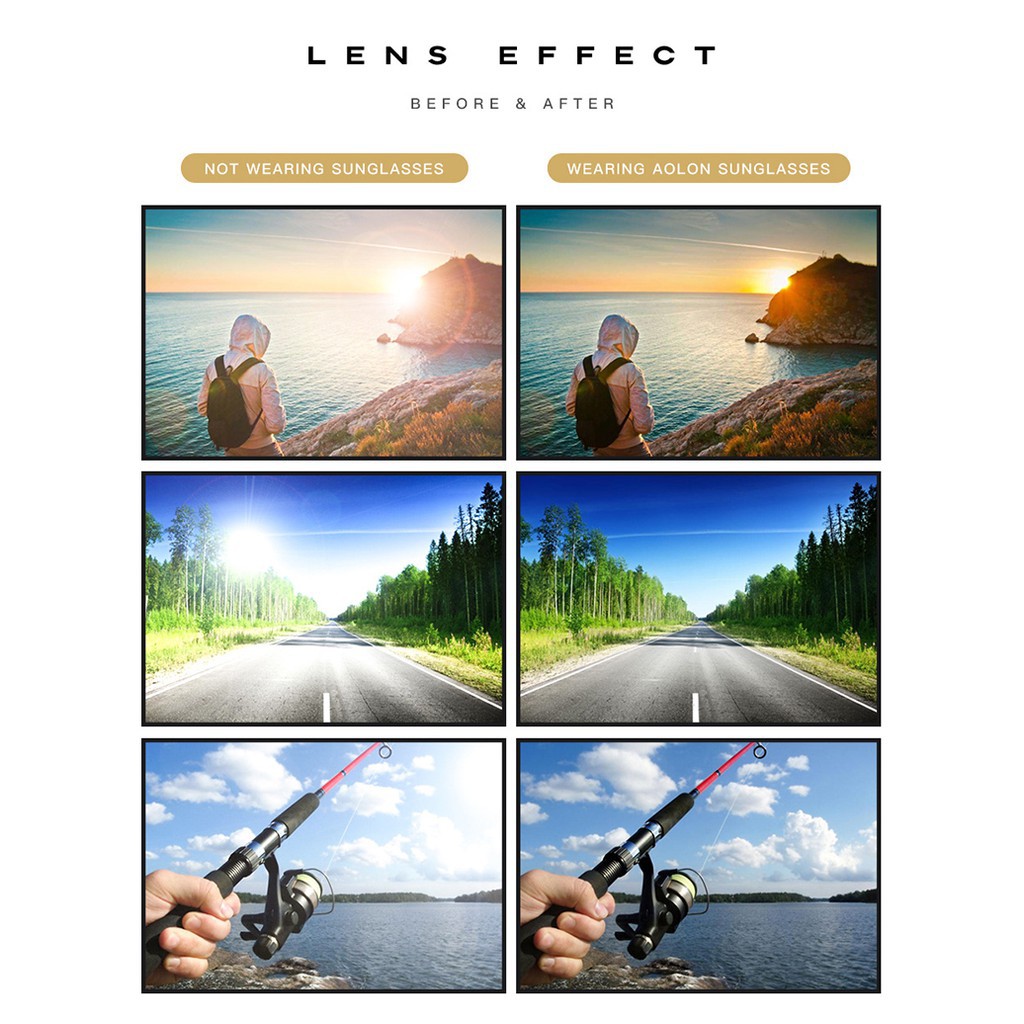 kính nam cao cấp ⚡ FREESHIP ⚡ Kính Mát Nam Phân Cực Polarized 6806 | BigBuy360 - bigbuy360.vn