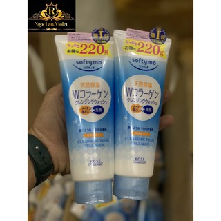 [NỘI ĐỊA NHẬT] Sữa rửa mặt Kose Softymo Nhật Bản 220g