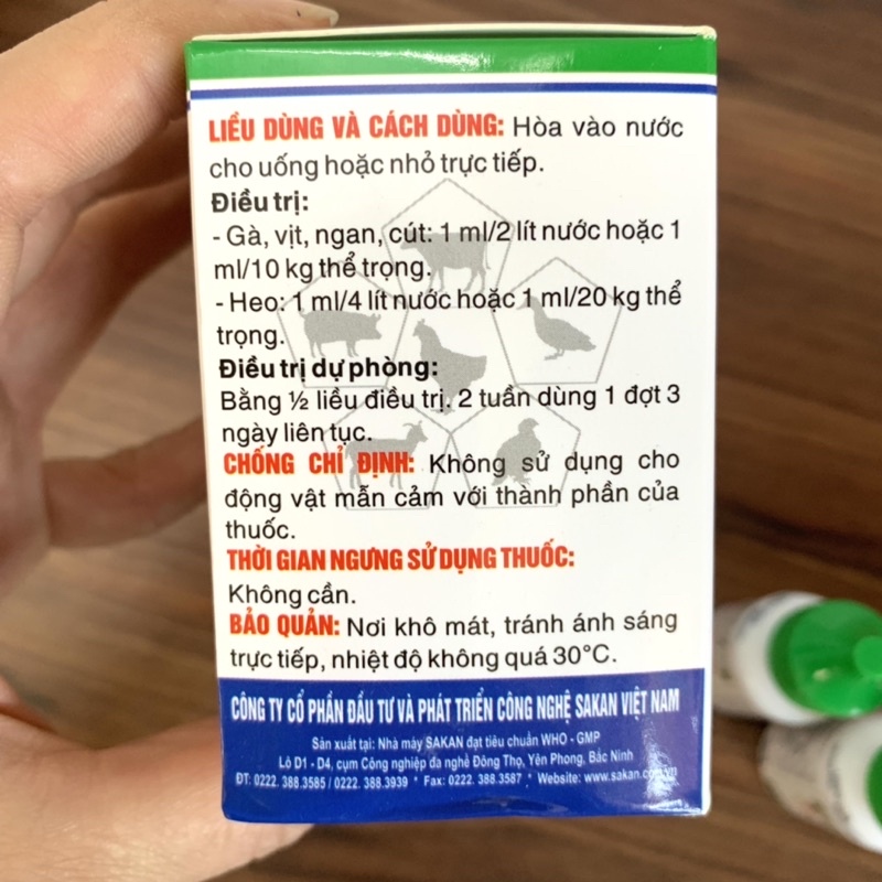 FLODOXY ORAL 1 hộp 10 chai