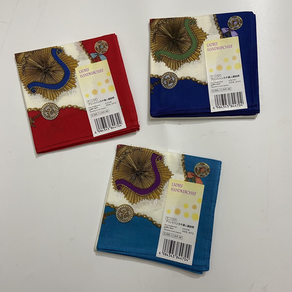 [Freeship 50k] Khăn tay/ khăn mùi xoa họa tiết xích