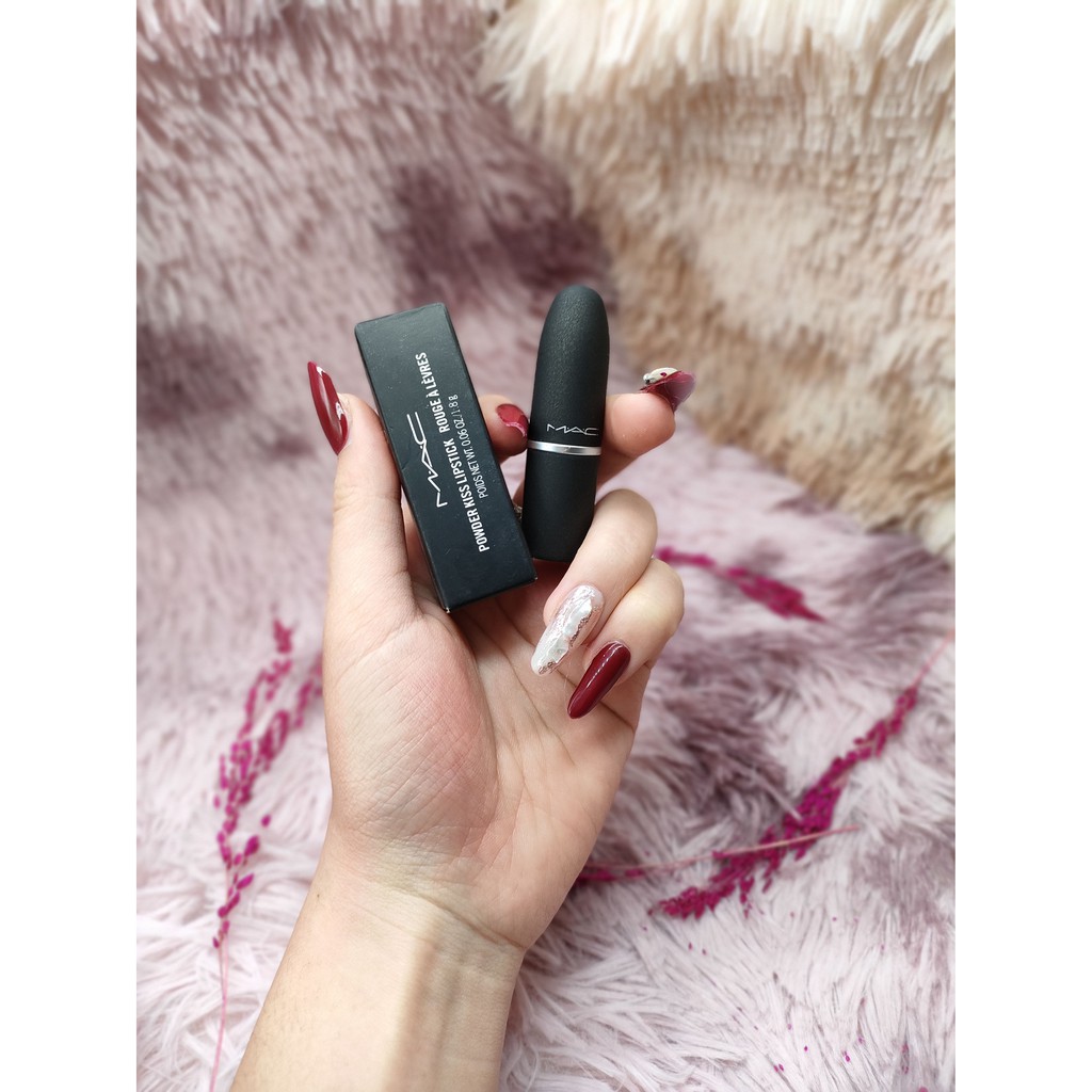 Son Môi MAC Powder Kiss Lipstick Rouge À Lèvres minisize 1.8g mềm mượt gợi cảm