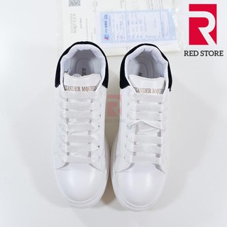 Giày sneaker MC-Queen nhung đen full tag+box