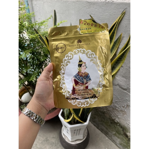 Bịch 10 Miếng dán thải độc chân Royal