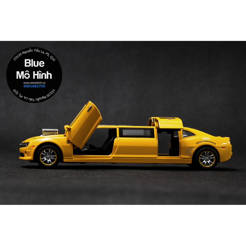 Blue mô hình | Xe mô hình Chevrolet Camaro Limousine tỷ lệ 1:32