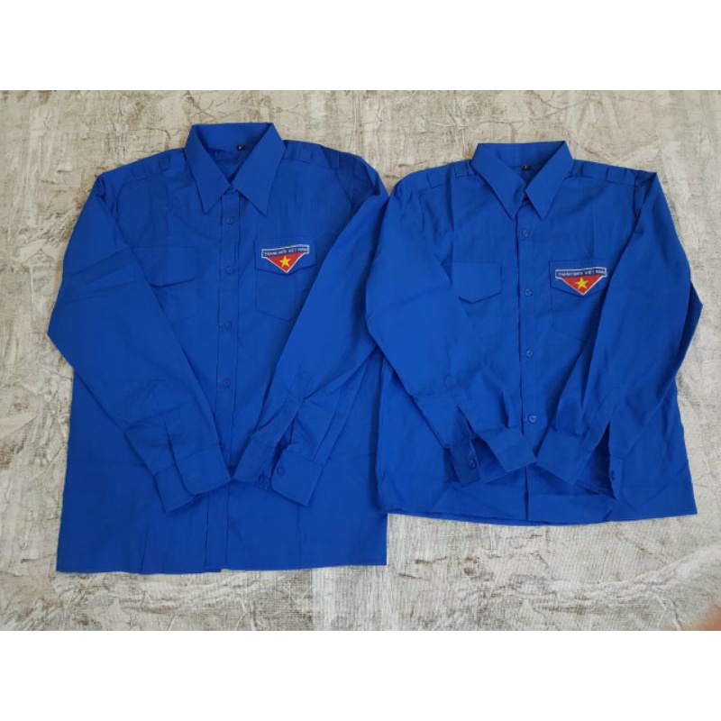 ÁO ĐOÀN ÁO THANH NIÊN TÌNH NGUYỆN Nam Nữ