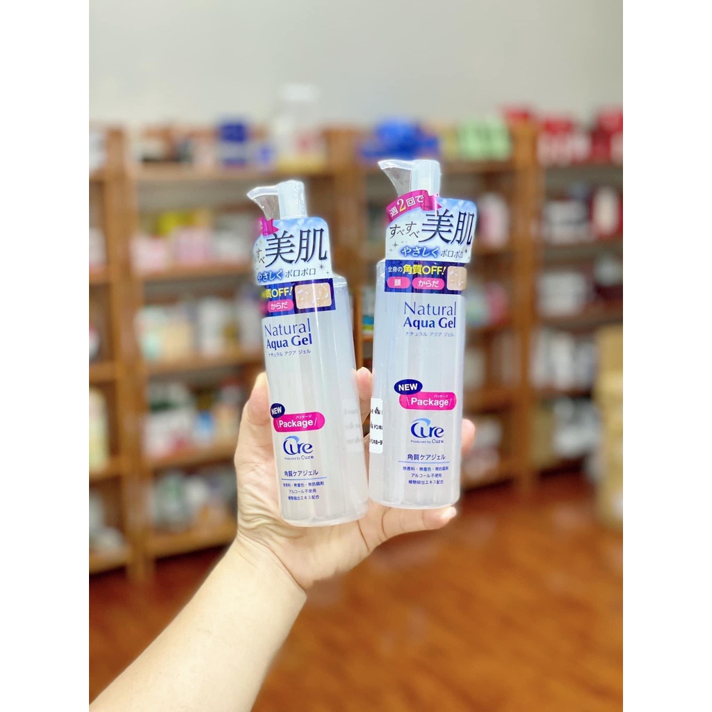 Tẩy da chết Cure Natural Aqua Gel Nhật Bản