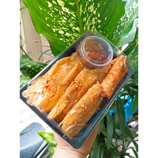 khô cá bò da lăn bơ cay 200gr