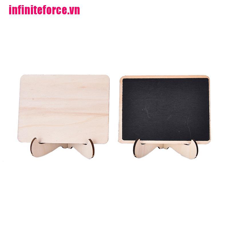 Vn 1 Bảng Gỗ Mini Màu Đen Trang Trí Bàn Tiệc
