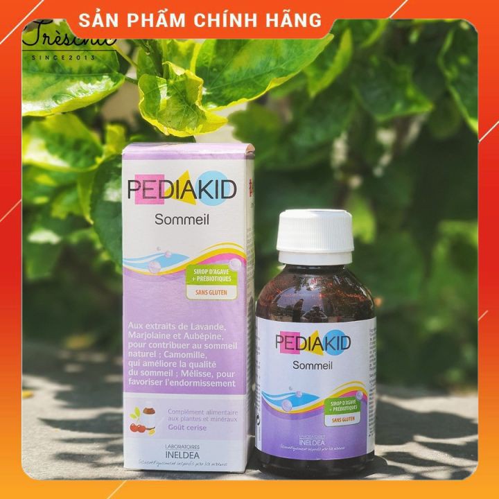 Pediakid Siro giúp ngủ ngon cho bé từ 6 tháng tuổi trở lên của Pháp mẫu mới Bom.shop