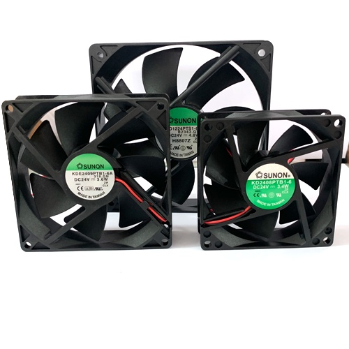 Quạt tản nhiệt 24V 8x8, 9x9, 12x12cm Quạt 24VDC