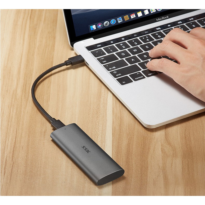 Ổ CỨNG SSD DI ĐỘNG SSK 512GB TYPE-C 3.0 | BigBuy360 - bigbuy360.vn