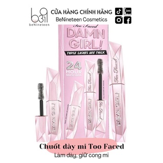 Chuốt Mi Too Faced Damn Girl! For Shamelessly Thick And Curled Lashes
