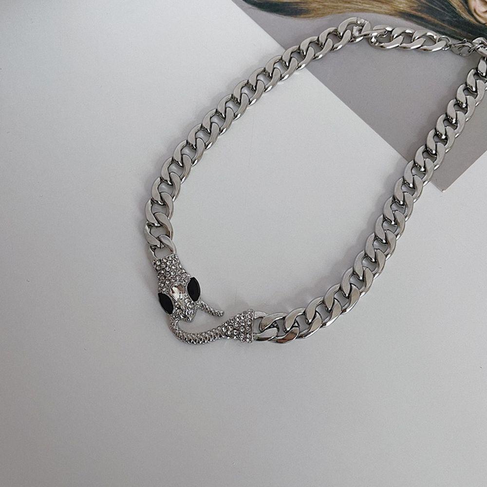 AROMA Vòng cổ Hình Rắn Phong Cách Thời Trang Hàn Quốc Dành Cho Cặp Đôi