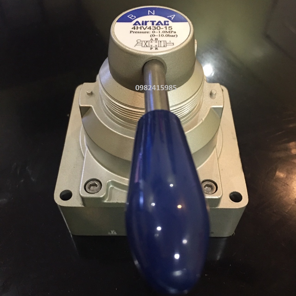 VAN GẠT TAY CƠ KHÍ 4HV430-15 AIRTAC (Ren 21mm)